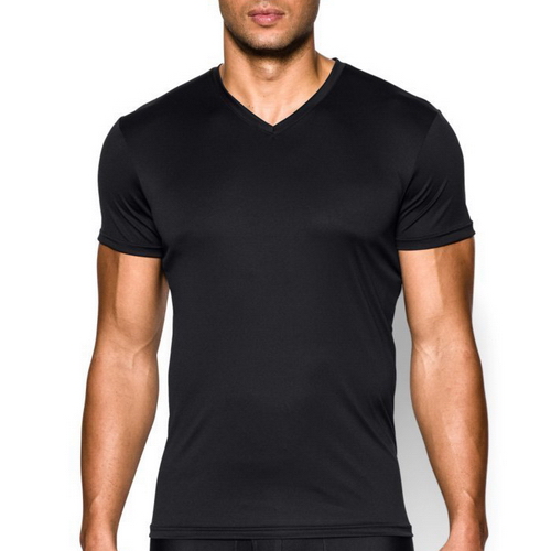 mens black fitted shirt