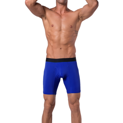 Y2Y2 2-Pack Mens Modal Boxer Briefs with Fly Royal Blue L (36-38) at Y2Y2  Mens Underwear